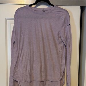 Under Armour Women's Long Sleeve Tee - Light Purple